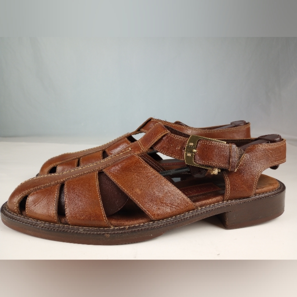 Men's Cole Haan Fisherman Leather Sandals